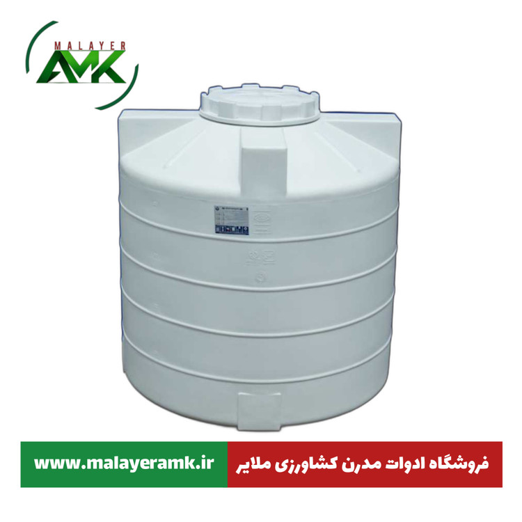 مخزن 2000 لیتری عمودی کوتاه درب 50 طبرستان